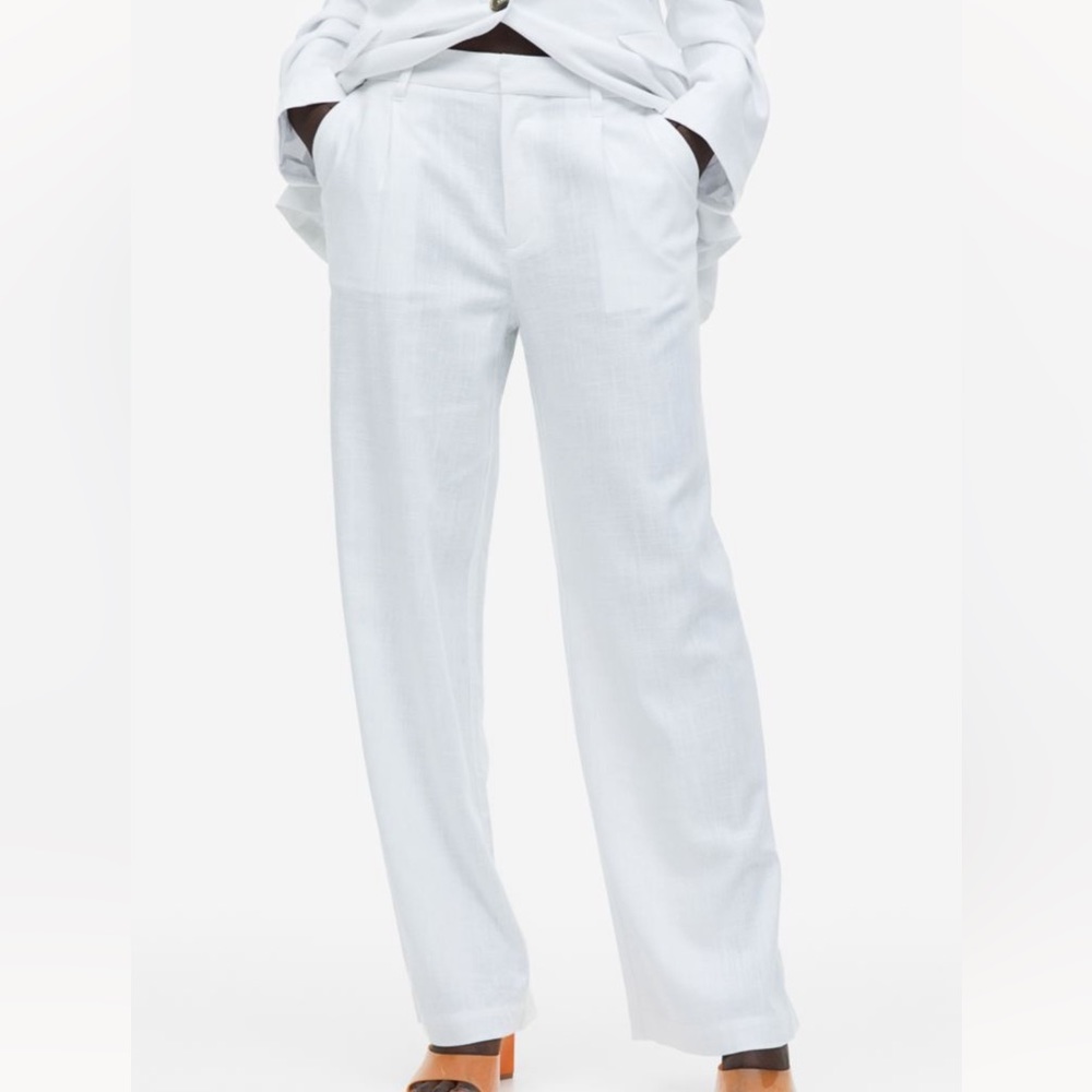 NWOT H&M Linen Blend Pants